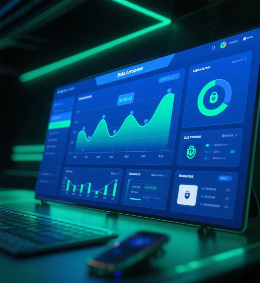 历史数据档案与分析界面示意图